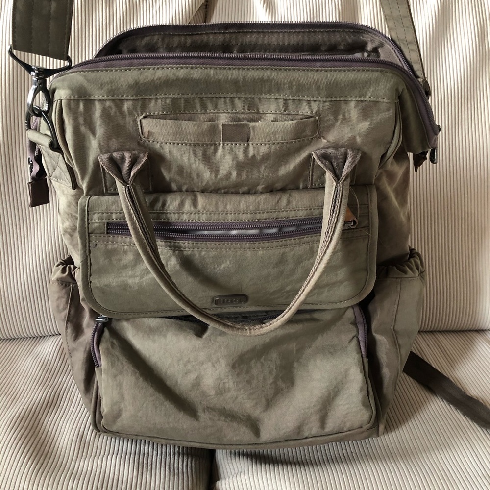 LUG brand VIA North/South 3-in-1 convertible tote